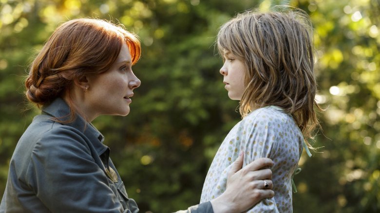 Bryce Dallas Howard and Oakes Fegley in David Lowery's Pete's Dragon