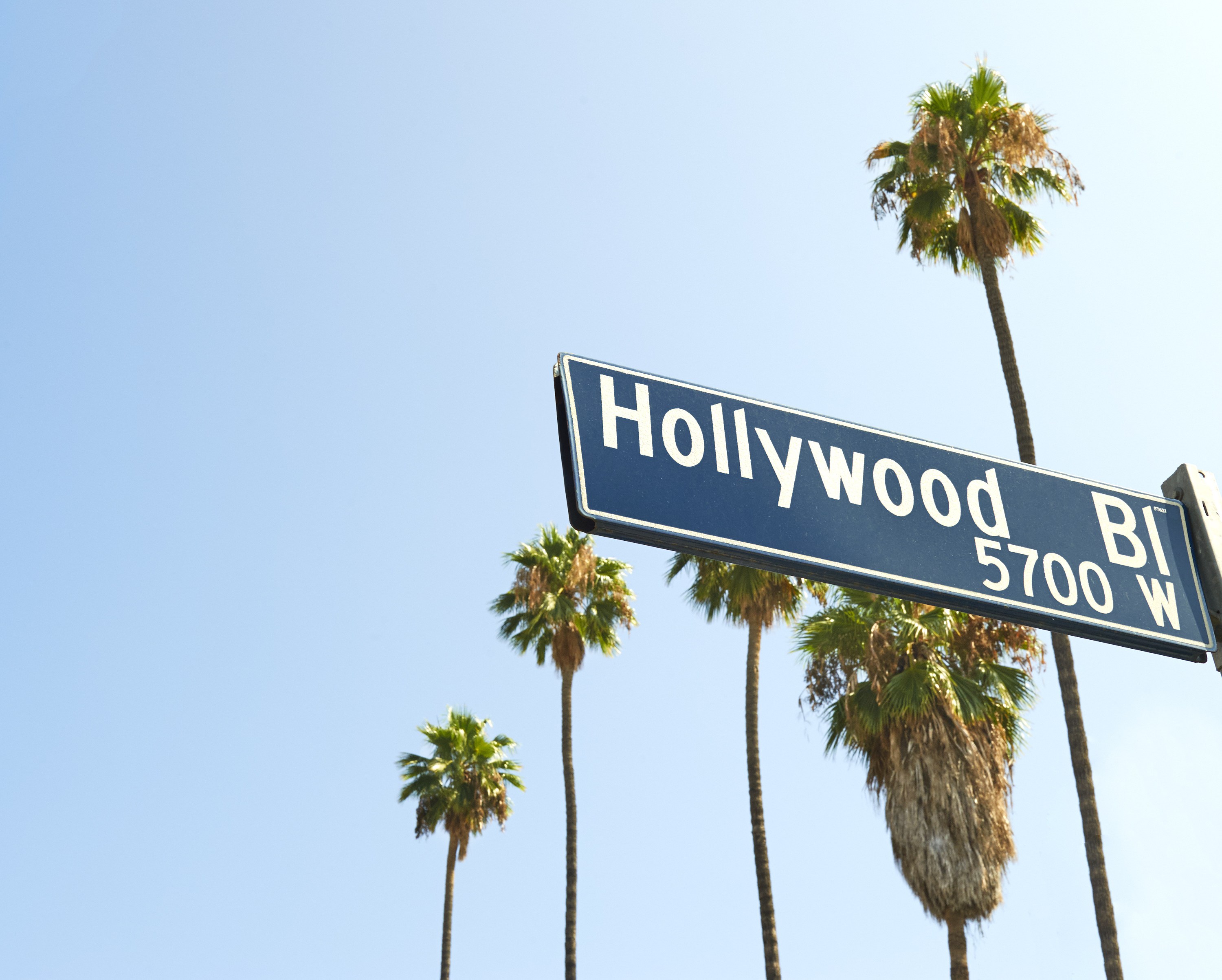 Hollywood Blvd sign