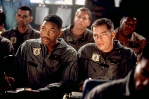 Will Smith, Harry Connick Jr. in "Independence Day"