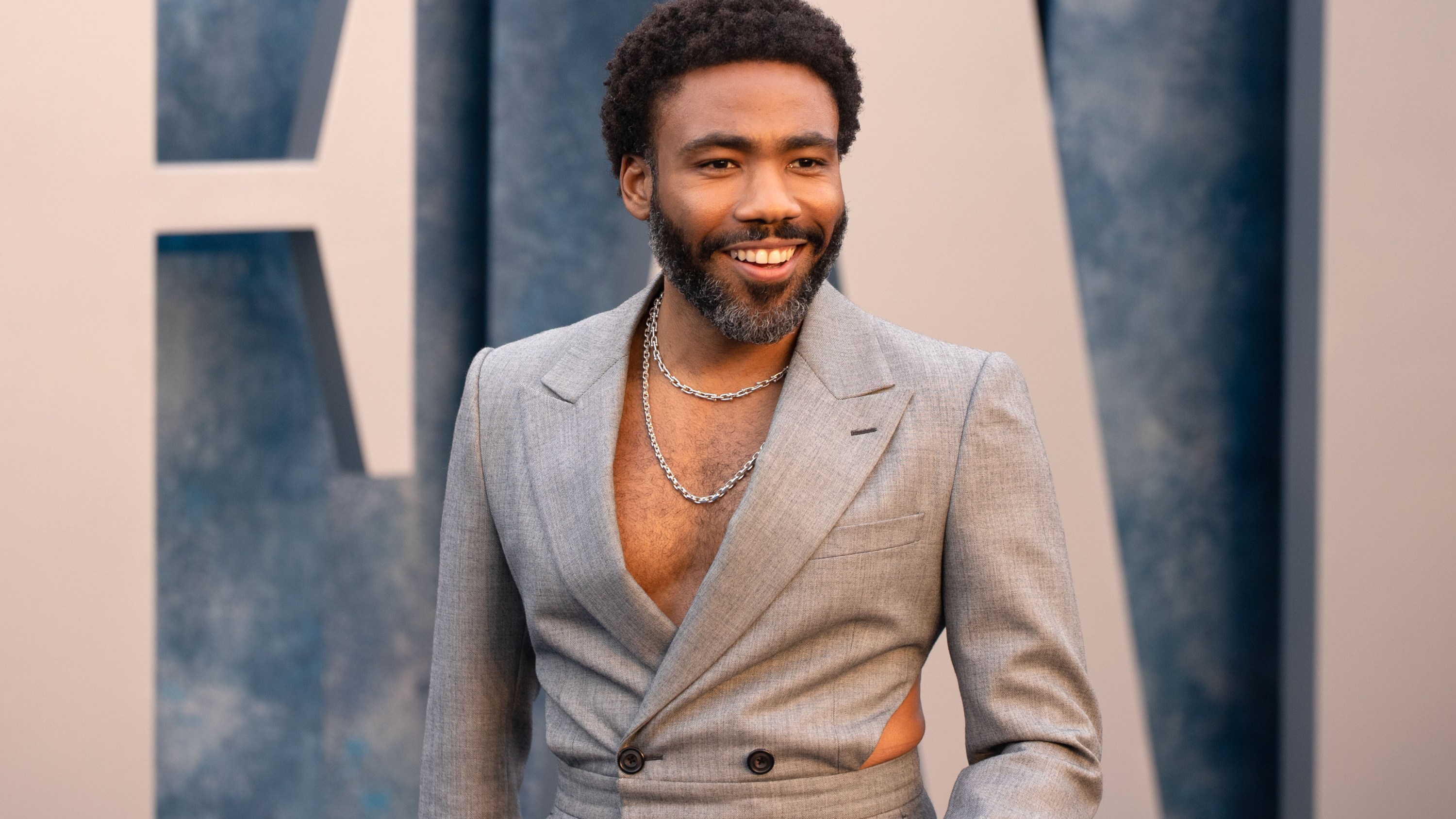 BEVERLY HILLS, CALIFORNIA - MARCH 12: Donald Glover attends the 2023 Vanity Fair Oscar Party Dinner Arrivals at Wallis Annenberg Center for the Performing Arts on March 12, 2023 in Beverly Hills, California. (Photo by Robert Smith/Patrick McMullan via Getty Images)