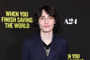 Finn Wolfhard at the "When You Finish Saving the World" premiere