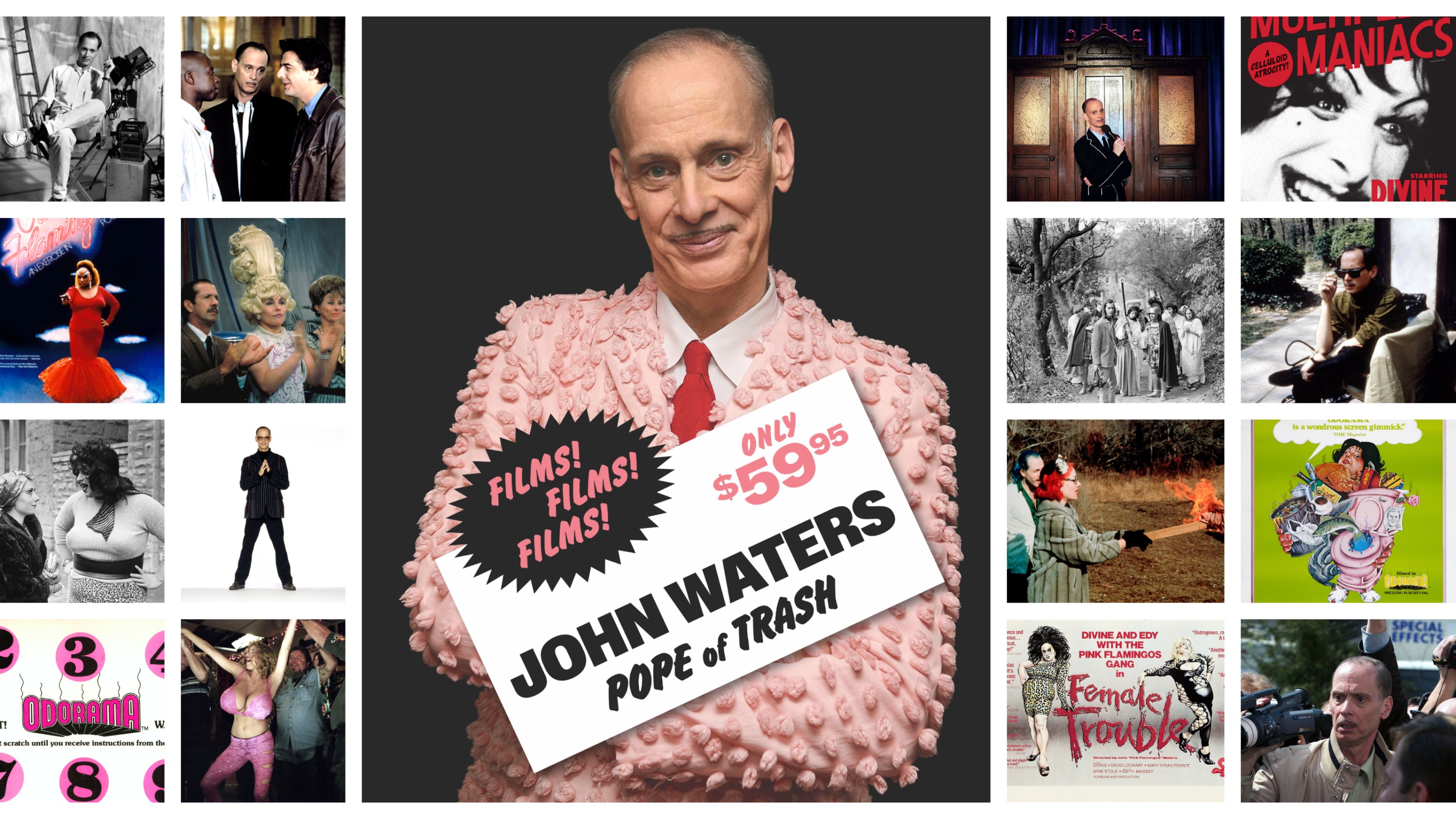 John Waters collage