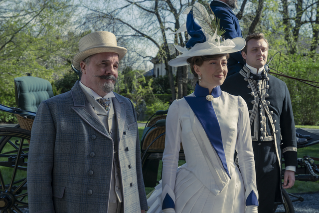 Episodic from "The Gilded Age" of Nathan Lane and Carrie Coon