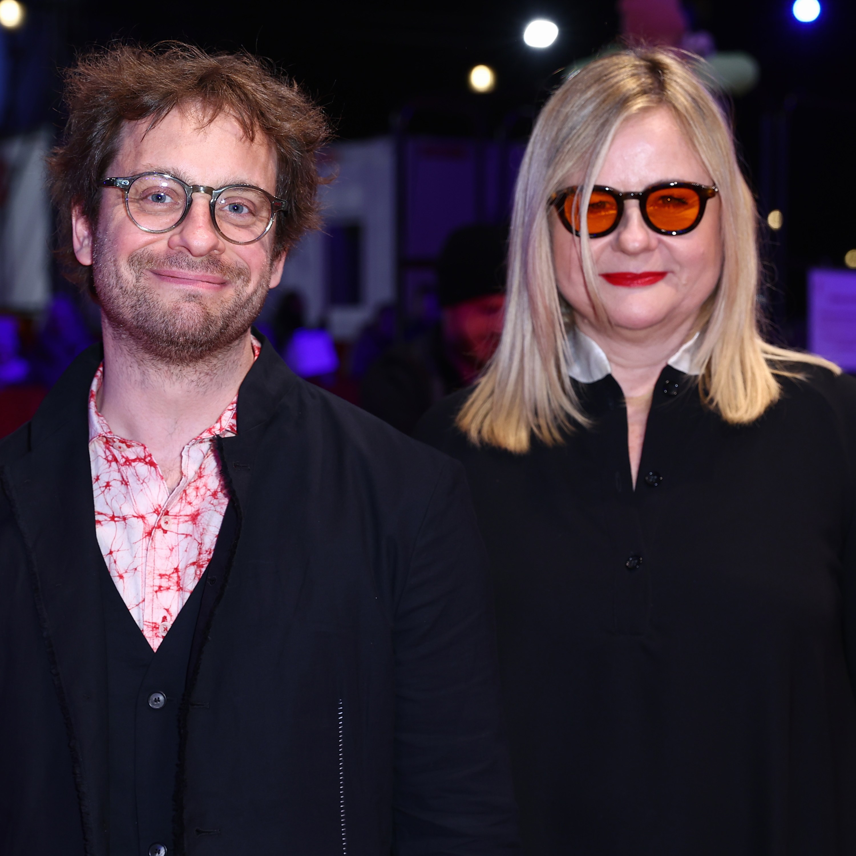 BERLIN, GERMANY - FEBRUARY 20: Severin Fiala and Veronika Franz attends the 'Devil's Bath' premiere during the 74th Berlinale International Film Festival Berlin at Berlinale Palast on February 20, 2024 in Berlin, Germany. (Photo by Sebastian Reuter/Getty Images)
