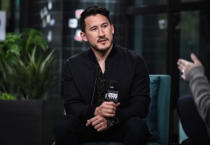 NEW YORK, NEW YORK - NOVEMBER 12: YouTuber Mark Edward Fischbach aka Markiplier attends the Build Series to discuss his new game "A Heist with Markiplier" at Build Studio on November 12, 2019 in New York City. (Photo by Daniel Zuchnik/Getty Images)