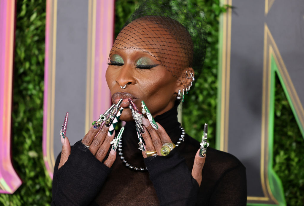 NEW YORK, NEW YORK - NOVEMBER 14: Cynthia Erivo attends the "Wicked" New York Premiere at the Museum of Modern Art on November 14, 2024 in New York City. (Photo by Theo Wargo/Getty Images)