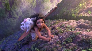 MOANA 2, Moana (voice: Auli'i Cravalho), with Pua Pig, 2024. © Walt Disney Studios Motion Pictures / Courtesy Everett Collection