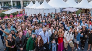 The American Pavilion student group at Cannes 2023.