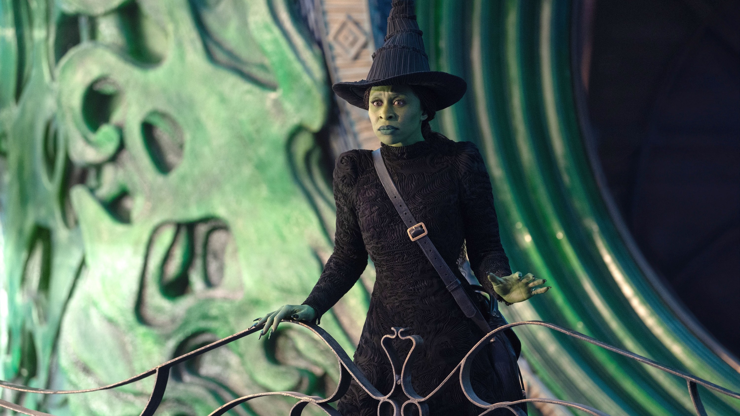 WICKED, Cynthia Erivo, 2024.  ph: Giles Keyte /© Universal Pictures / Courtesy Everett Collection