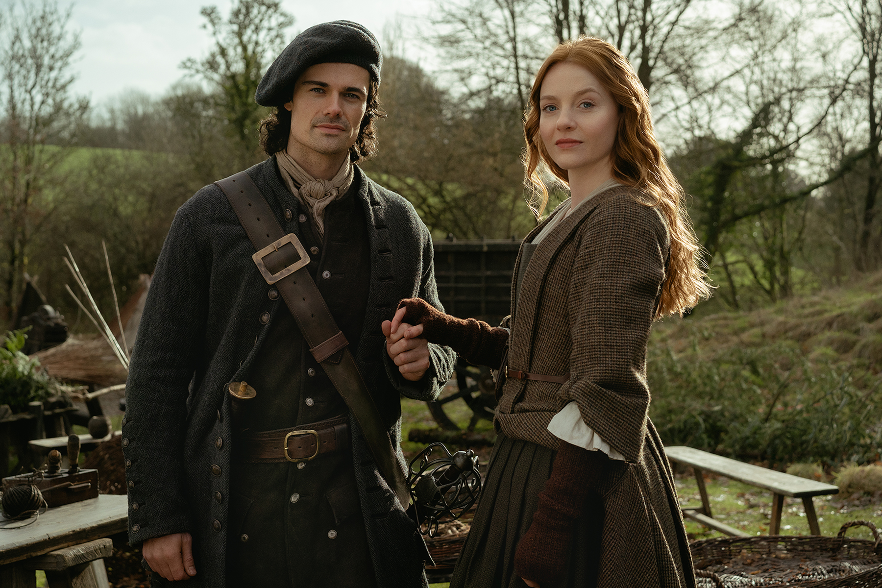 A first-look still from 'Outlander: Blood of My Blood'