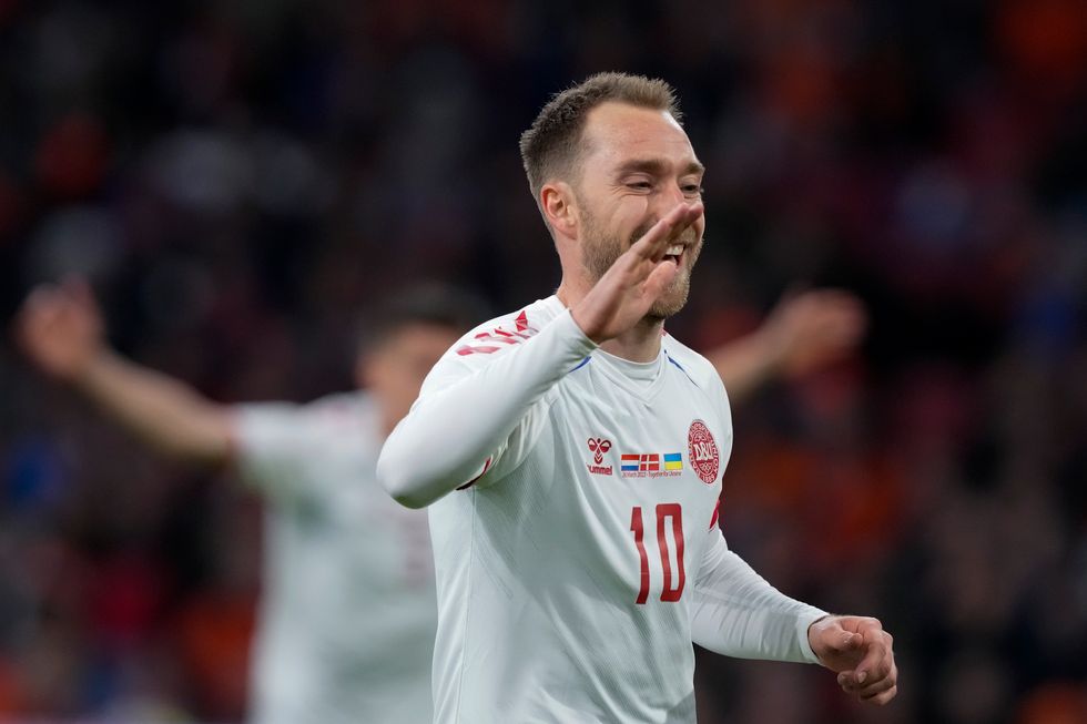 Christian Eriksen scores on emotional Denmark return in defeat to Holland