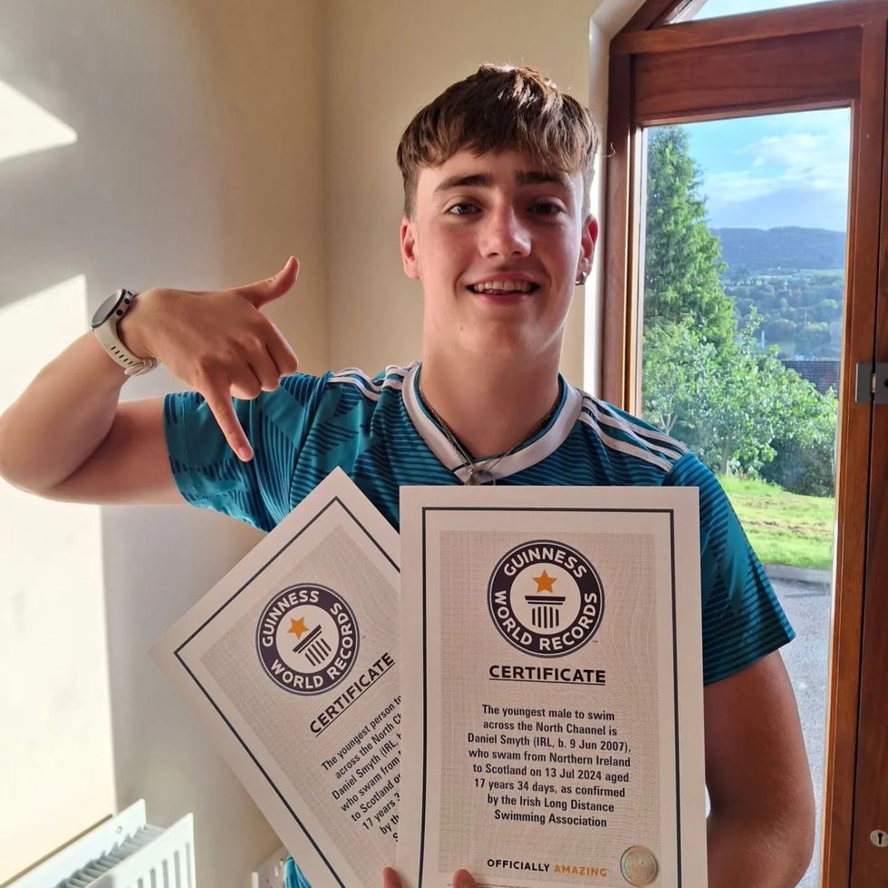 Co Down teen aims to become youngest to complete Irish Triple Crown challenge