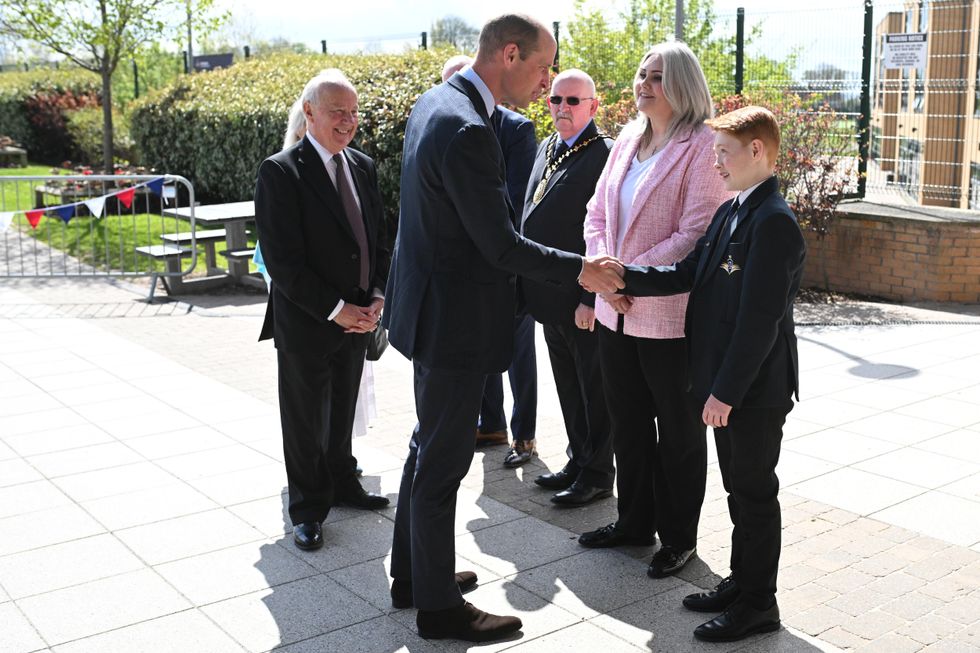 William surprises schoolboy who wrote to him about mental health campaign