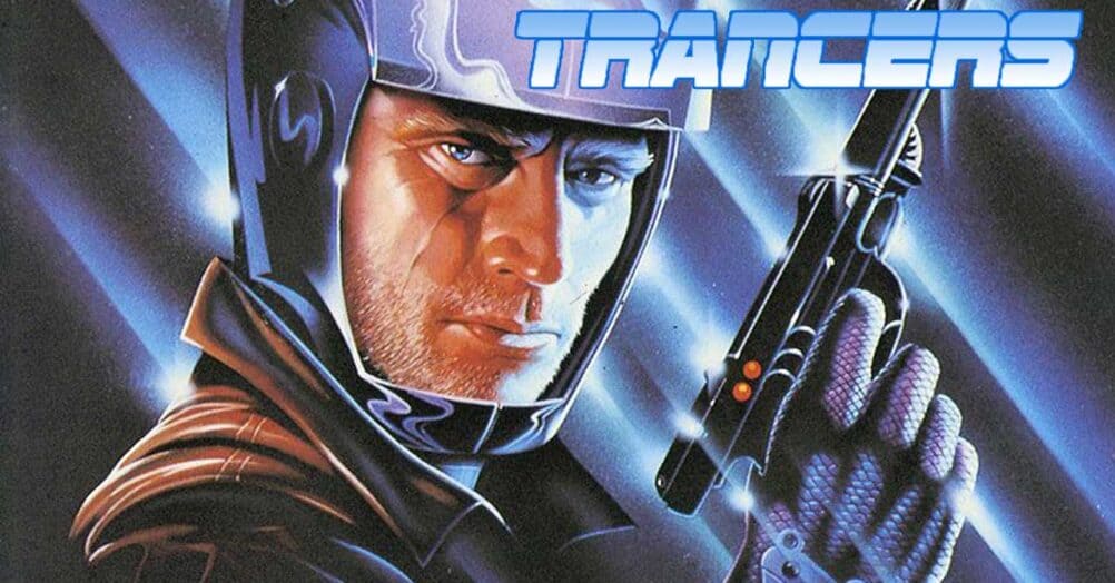 Celebrate Christmas with Jack Deth in the sci-fi action cult classic Trancers, directed by Charles Band and starring Tim Thomerson