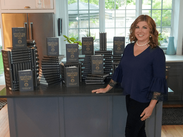 Joyce Marter with Books