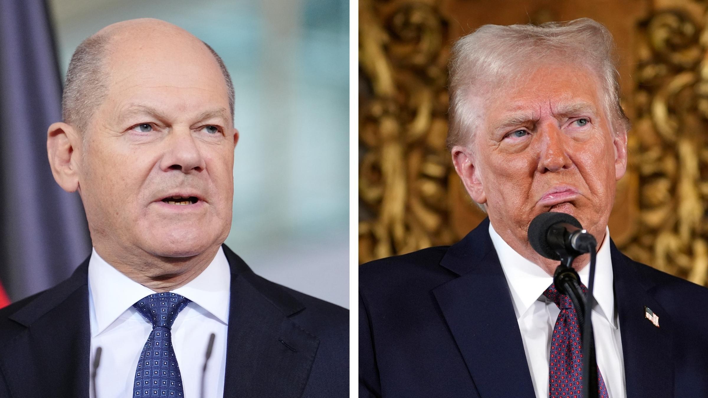 Scholz weist Trumps Grönland-Äußerung zurück: Grenzen sind unverletzlich.