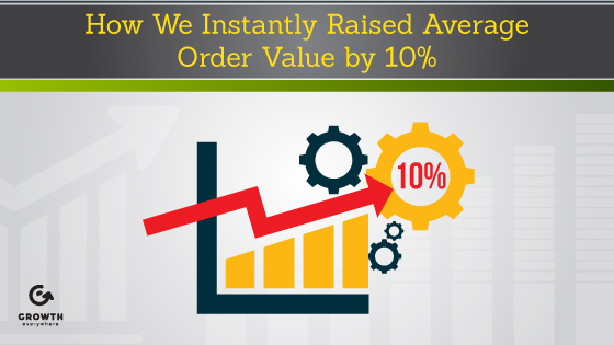 How We Instantly Raised Average Order Value by 10%