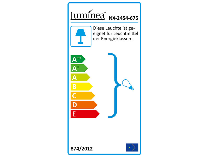 ; LED-Tropfen E27 (warmweiß) 