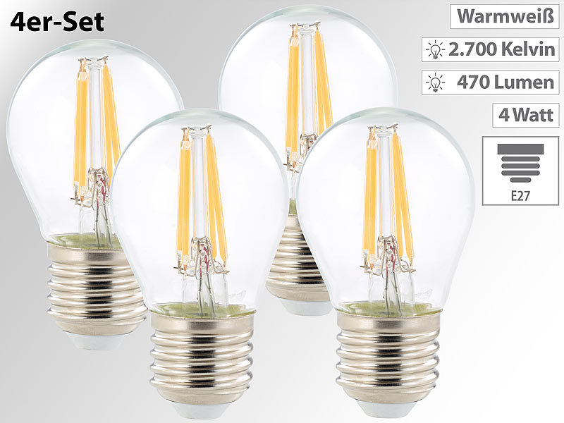 ; LED-Tropfen E27 (warmweiß) LED-Tropfen E27 (warmweiß) 