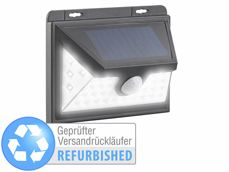 ; LED-Solar-Fluter mit Bewegungsmelder 