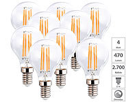 Luminea E14 LED-Filament-Birnen, E14 LED-Filament-Bulbs