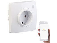 Luminea Home Control WiFi Steckdose Unterputz