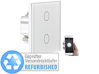 Luminea Home Control Lichtschalter WLAN Alexa