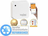 Luminea Home Control Sonnensensor, Luxsensor, Dämmerungssensor WLAN