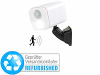 Luminea Batterie LED Wandleuchte, Wandlampe Batterie Bewegungsmelder