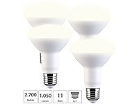 Luminea LED Strahler, LED-Lampen E27 warmweiss