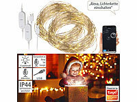 Luminea Home Control Lichterdraht, LED Lichterdraht