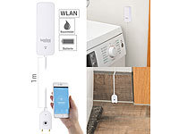 Luminea Home Control Wassersensor Alarm, ZigBee Wasserstandsmelder