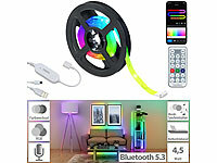 Luminea Home Control Lichtband, LED-Strips RGB, LED-Band USB