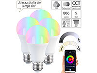 Luminea Home Control ZigBee Leuchte, Deckenlampe E27 Wohnzimmer