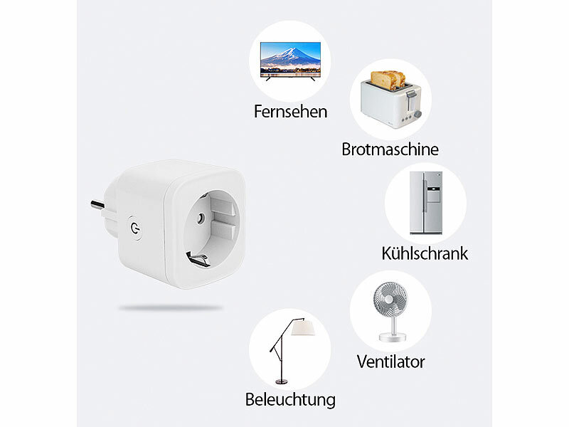 ; WLAN-Steckdosen mit Stromkosten-Messfunktion 