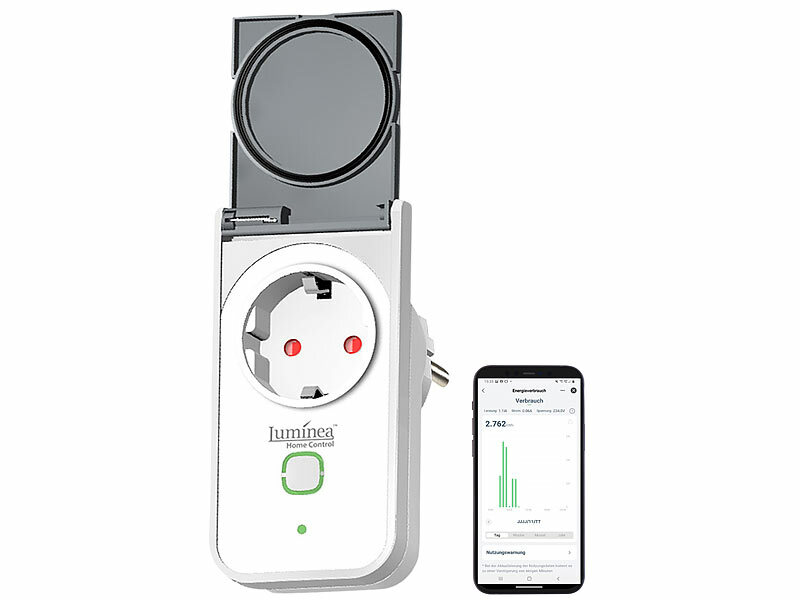 ; WLAN-Steckdosen mit Stromkosten-Messfunktion WLAN-Steckdosen mit Stromkosten-Messfunktion WLAN-Steckdosen mit Stromkosten-Messfunktion 