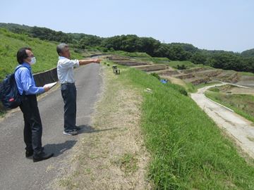 現地視察の様子