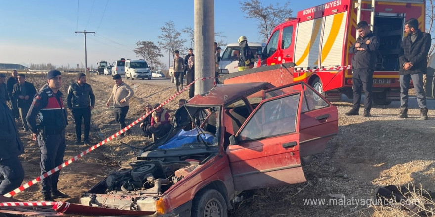 Konya’da 2 kişinin öldüğü kazadaki otomobilin alkollü sürücüsü daha önce de 9 kez alkollü yakalanmış