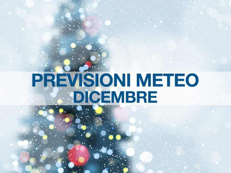 previsioni meteo dicembre