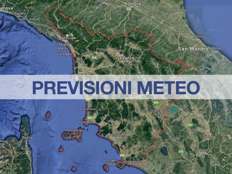 previsioni meteo toscana