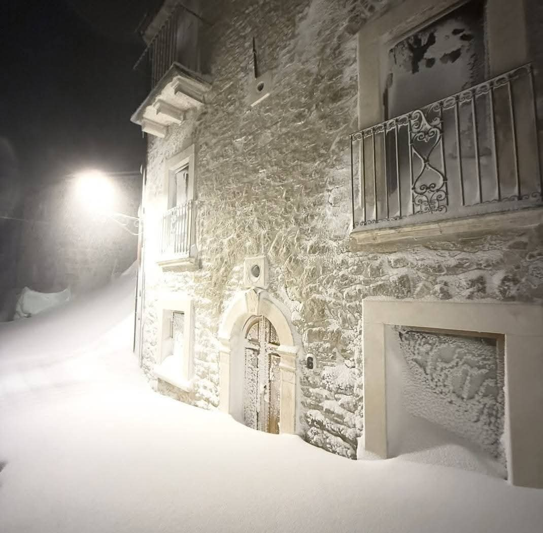 Neve a Roccacaramanico - foto di Andrea Basciano