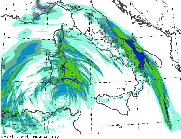 maltempo oggi tempesta gabri