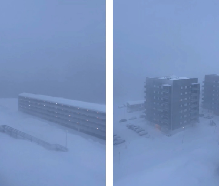 tempesta neve groenlandia nuuk