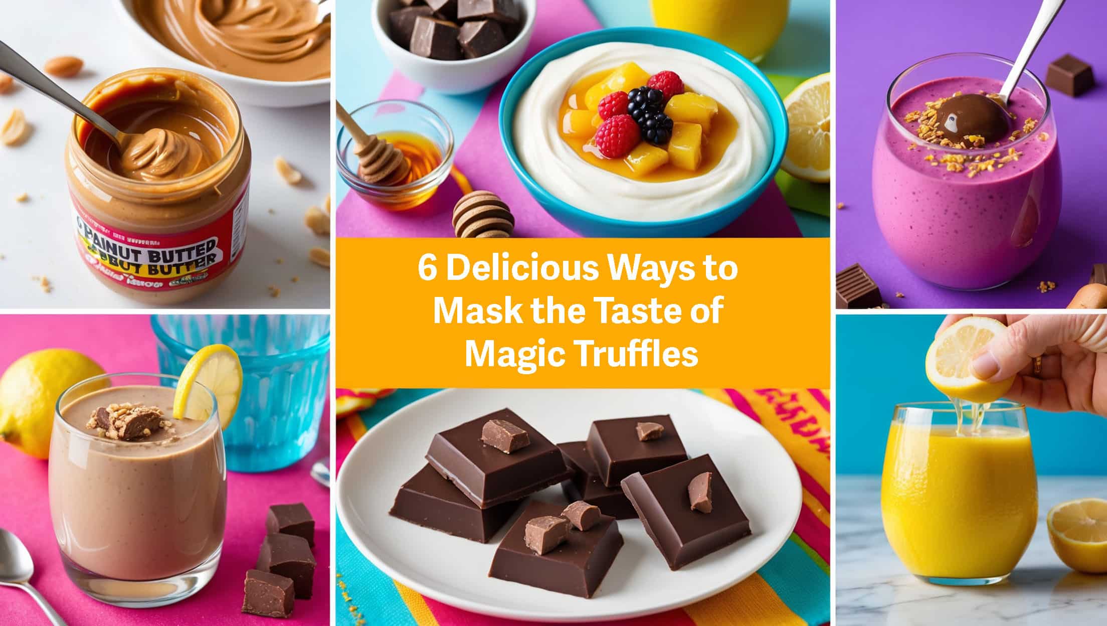 6 Delicious Ways to Mask the Taste of Magic Truffles