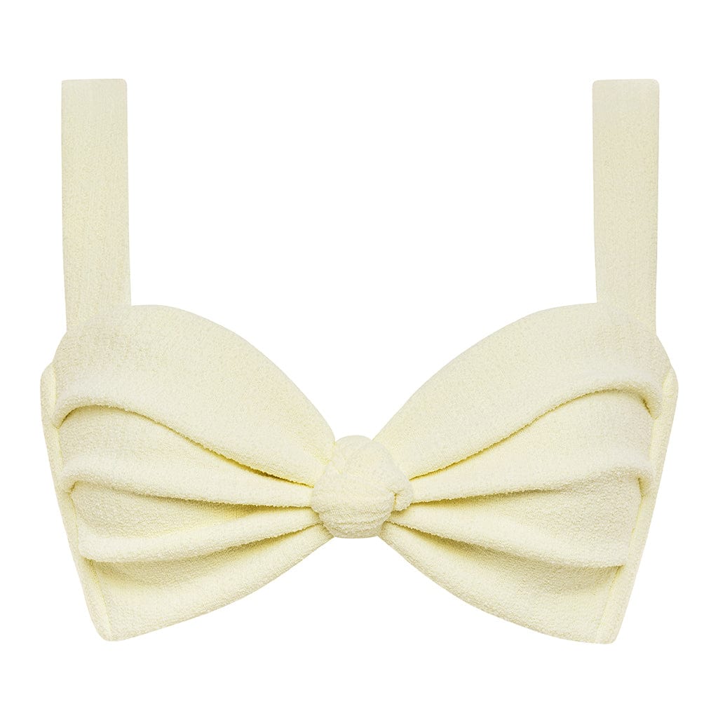 Buttercream Rib Hayden Bikini Top