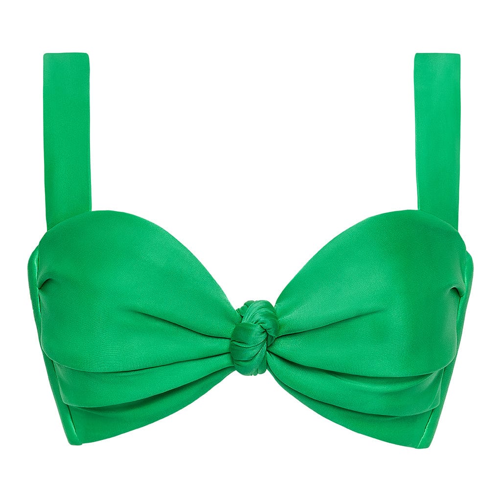 Emerald Shimmer Hayden Bikini Top