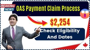 Canada $2254 OAS Payment Claim Process