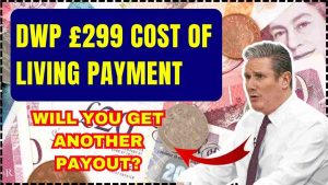 DWP £299 Cost of Living Payment