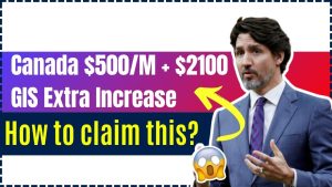 Canada $500M + $2100 GIS Extra Increase