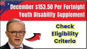 December $153.50 Per Fortnight Youth Disability Supplement (1)